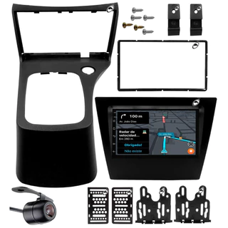 Multimídia 2 Din 7'' Polegadas Celta G2 e Prisma 2006 a 2012 + Câmera de Ré em Oferta na Shopee