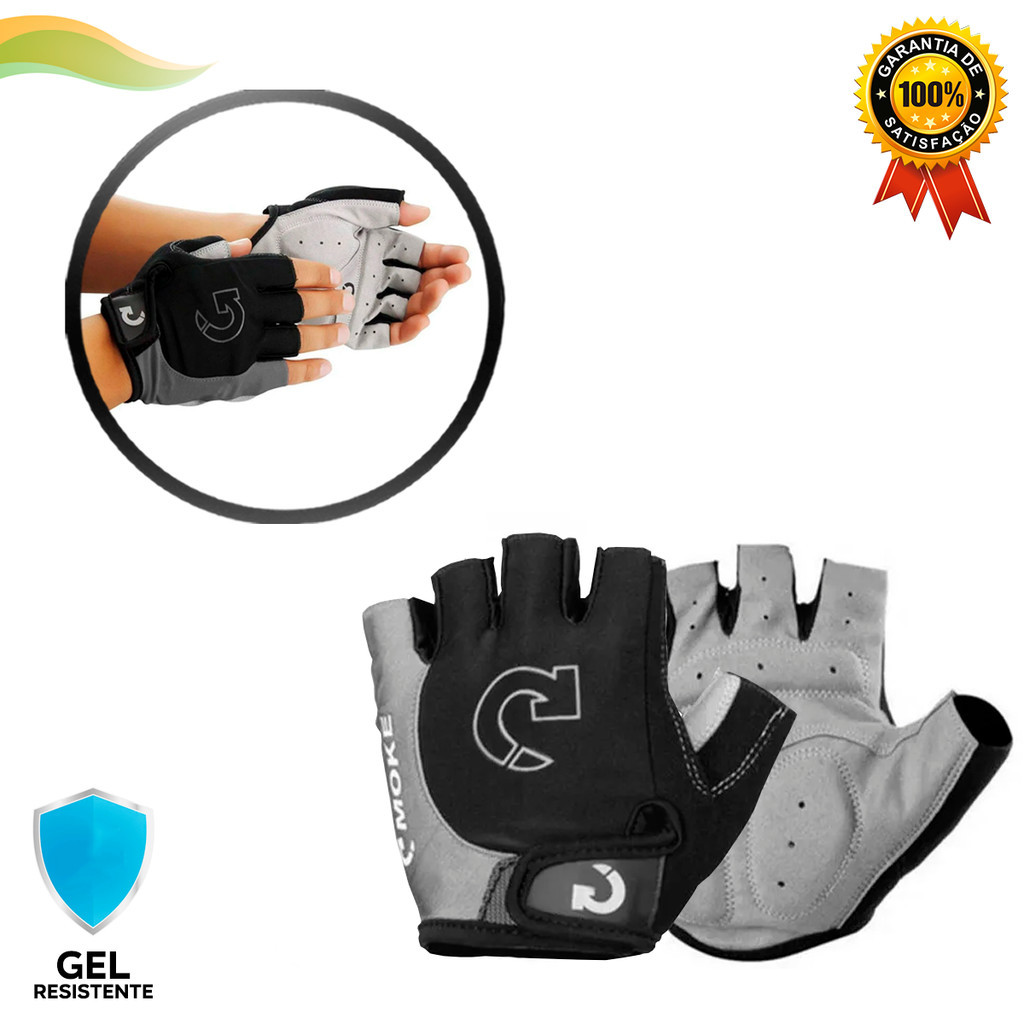 Luva Ciclismo Profissional Aderente Ergonômica Para Bike Moto Alta ...
