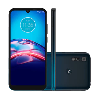 Celular Smartphone Motorola Moto E6S Azul Tela 6.1" 32 GB