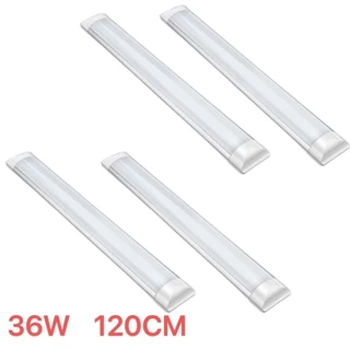 Kit de luz LED 36w 6500K, tubo LED ultrafino de 4000K 120cm