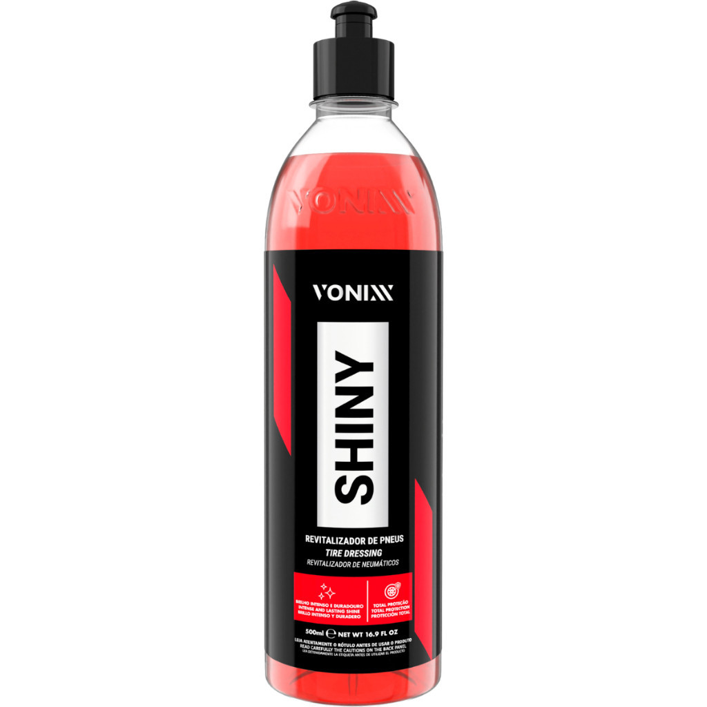 Shiny 500ml Vonixx Pretinho Revitalizador Brilho de Pneus