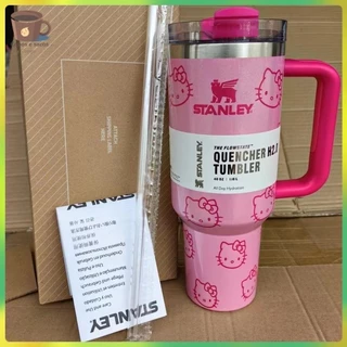 >>40ozStanley canudos de grande capacidade da alça Stanley canudo de aço inoxidável copo de água do carro 1.18