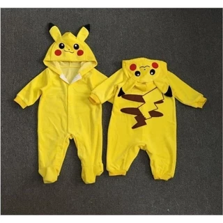 Pokemon Go Toddler Baby Boy Girl Pikachu Roupa De Macacão Romper Cosplay