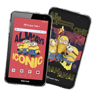 Tablet Positivo Twist Tab Minions + 2gb 64gb 7" 2mp Capa T780MF