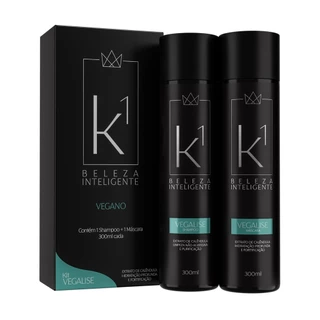 Kit Shampoo e Máscara K1 Hidratante Vegalise 100% Vegano