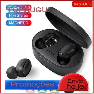 TOPXUGU Fones De Ouvido Originais A6S TWS Airdots Com Microfone Telefone Sem Fio Bluetooth Cancelando Gelo Para iPhone Xiaomi Redmi Air Pro Wirelss