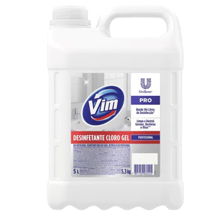 Desinfetante Cloro Gel Original 5L Vim em Oferta na Shopee
