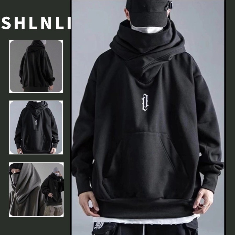 Estilo Japonês Masculino Oversized Solto Hoodie Para Primavera