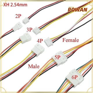 RW-HOME 5Pairs Terminal De Tomada Jack , Conector Fêmea Macho 2P 3P 4P 5P 6PIN Micro JST , 20cm De Comprimento XH 2,54 2,54mm De Cabo De Fio De Passo