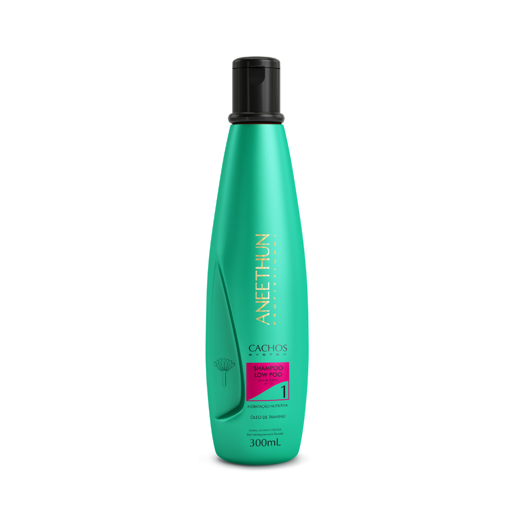 Shampoo Low Poo Cachos System 300ml Profissional Transição Capilar ...
