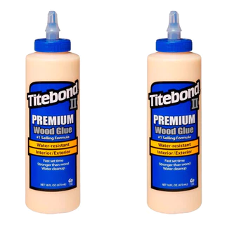 Kit 2 Colas para Madeira II Premium Wood Glue 473ml Titebond