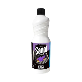 Detergente Grill Concentrado Desengordurante Sanol Pro 1L