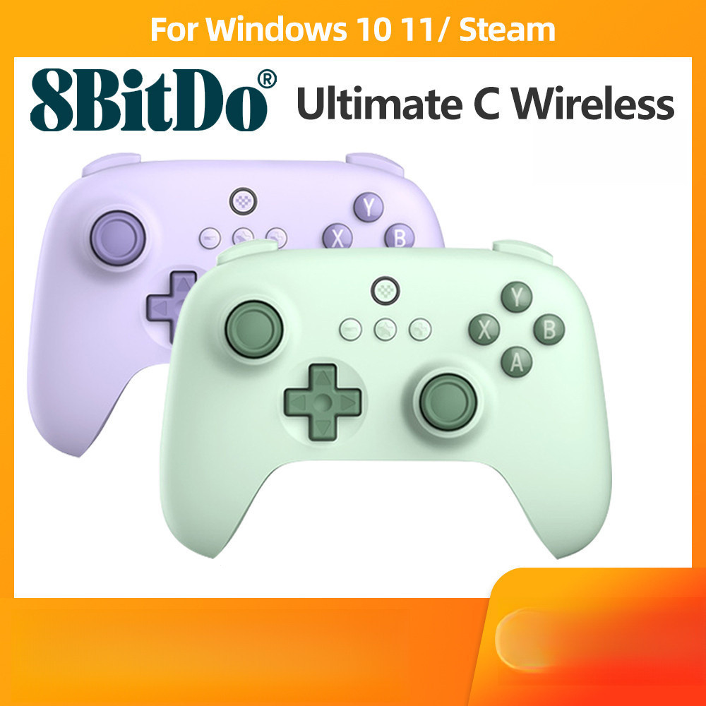 8BitDo Controle Joystick De Jogos Sem Fio Videogame Ultimate C 2.4G Para PC , Windows 10 , 11 , Steam Deck , Raspberry Pi , Android