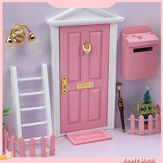 [Em Estoque] Mini Porta De Fada Resistente À Corrosão Micro Decoração Prova De Umidade Kit De Brinquedos De Aprendizagem De Conto De Fadas Para Crianças