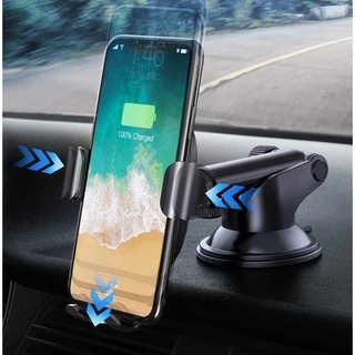 Suporte Com Ventosa Giratório De Celular Tripé Carro