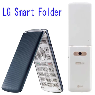 LG Pasta Inteligente X100 2GB + 16GB ROM WIFI Bluetooth Tela Sensível Ao Toque Android 7.1 flip Smartphone phone