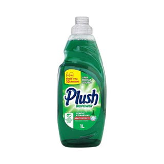 Lava Roupas Liquido Biopower Tradicional Manchas Plush 1L