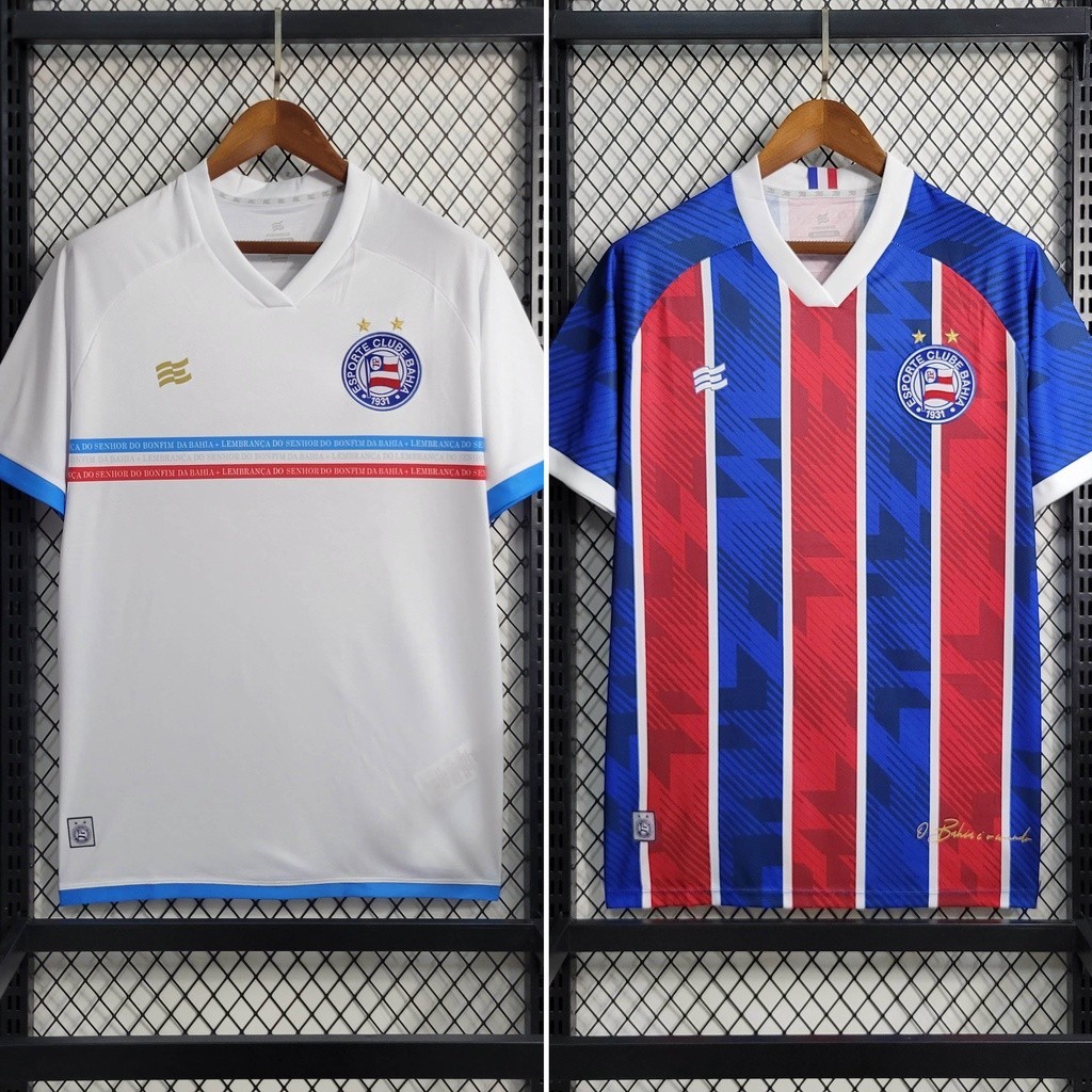 23-24 Camisola de futebol Bahia Home/Away Homem