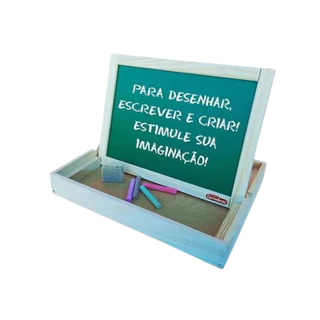 Lousa Magnética Quadro Infantil Dois Lados Brinquedo Educativo