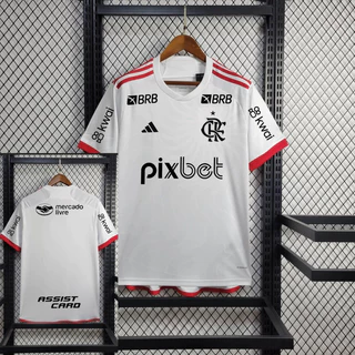 24/25 Longa Distância Patrocinadores Camisa De Futebol B-S