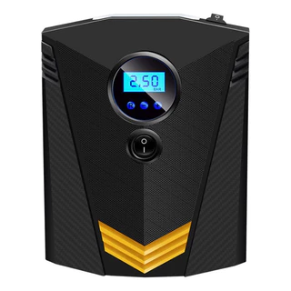 Calibrador Compressor Pneu Digital COM Fio Carro Moto Bike 12V