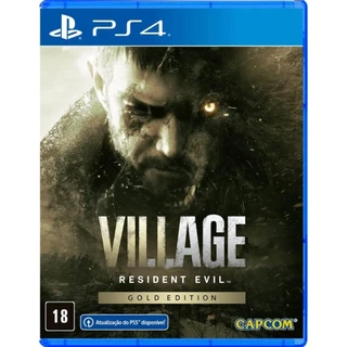 Resident Evil Village Gold Edition PS4 BR Midia Fisica