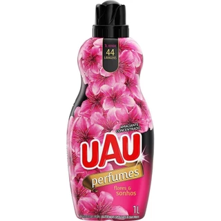 Amaciante Concentrado UAU Perfumes Flores e Sonhos 1L