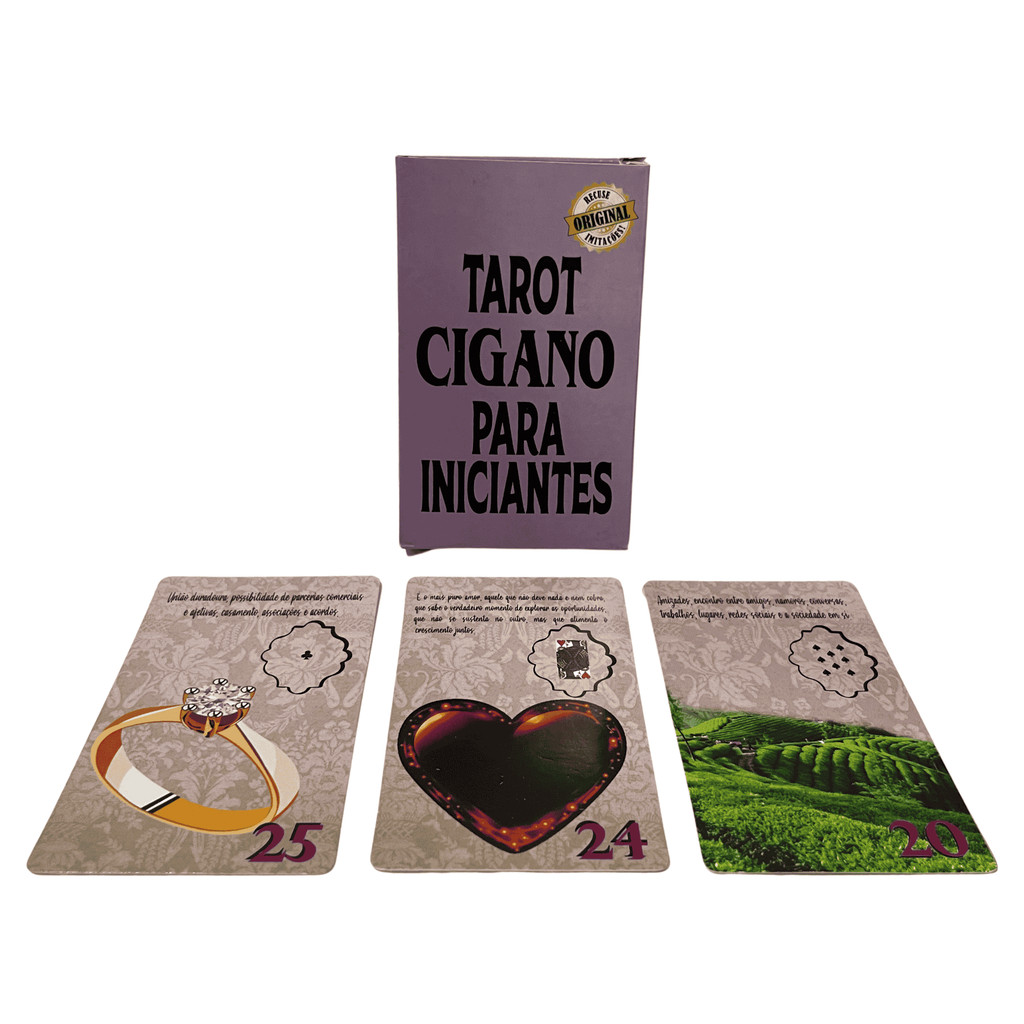 TAROT CIGANO PARA INICIANTES | Shopee Brasil