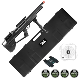 Espingarda Pressao 5.5 PCP Chumbinho 400un Porta Chumbinho