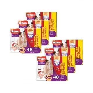 Kit de Fraldas Huggies Supreme Care Roupinha XG Hiper 288 Unidades