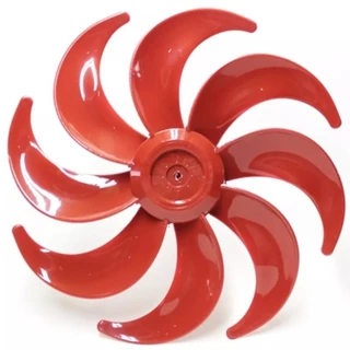 Hélice Mondial / Polishop 40 Cm - 08 pás - Vermelha