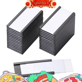 100Pcs Porta Etiquetas Magnéticas Com-Cartões Magnéticos De Dados ighaldjur1