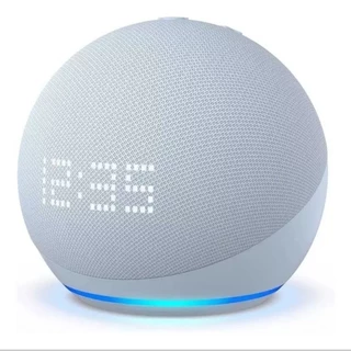 Alexa Echo Dot Amazon 5ª Geração Com Relógio Alexa Original