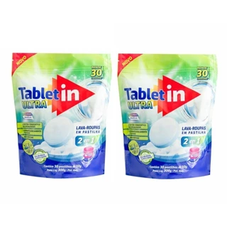Tabletin Ultra Lava-Roupas em Pastilhas 2x1 - 2 Unidades