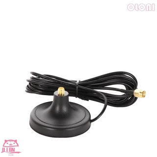 Durável Base Magnética Cabo De Extensão WiFi Sem Fio RP-SMA Placa De Rede De Cobre Puro 300cm Macho Para Fêmea Router