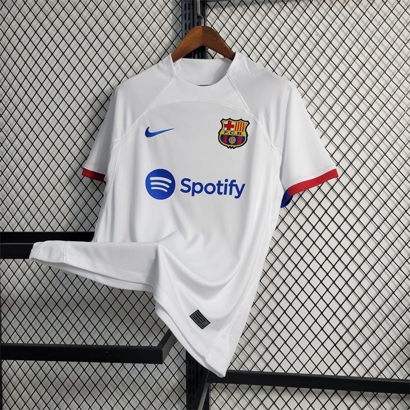 23/24 Camisa de futebol barca B-A Jersey Camisa De Futebol Branco Jersey Camisa De Futebol Para Homens