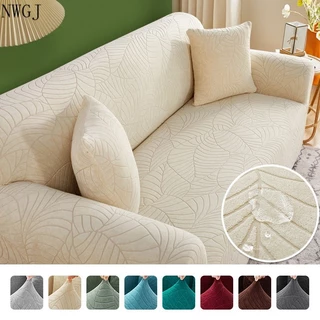 Jacquard Impermeável Sofá Cobre 1/2/3/4 L-Shaped Assentos Bancada Capa Protetora RM53