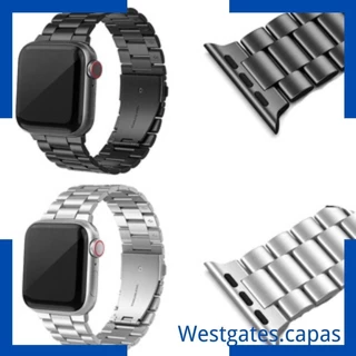 Pulseira Aço Elos 3 compativel Para Apple Watch Iwo 38/40/42/44/41/45 mm