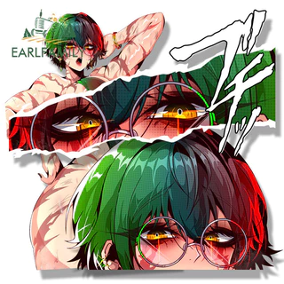 EARLFAMILY 13cm Músculo Zenin Maki Fanart Adesivo De Carro Quente Anime À Prova De Riscos Pára-Brisa Traseiro Campervan 