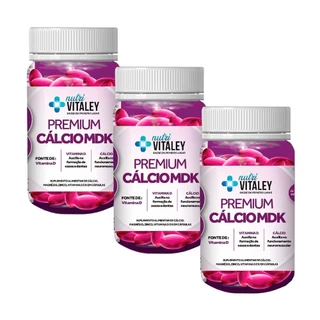 Kit 3 und Nutri Vitaley Cálcio MDK 60 cps em Oferta na Shopee