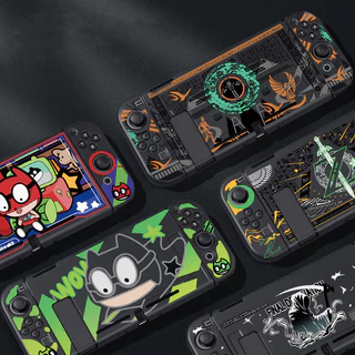 Nintendo Switch Case Capa Switch OLED Dockable Caixa Jogos Accessories Console Protetor Suave Sílica