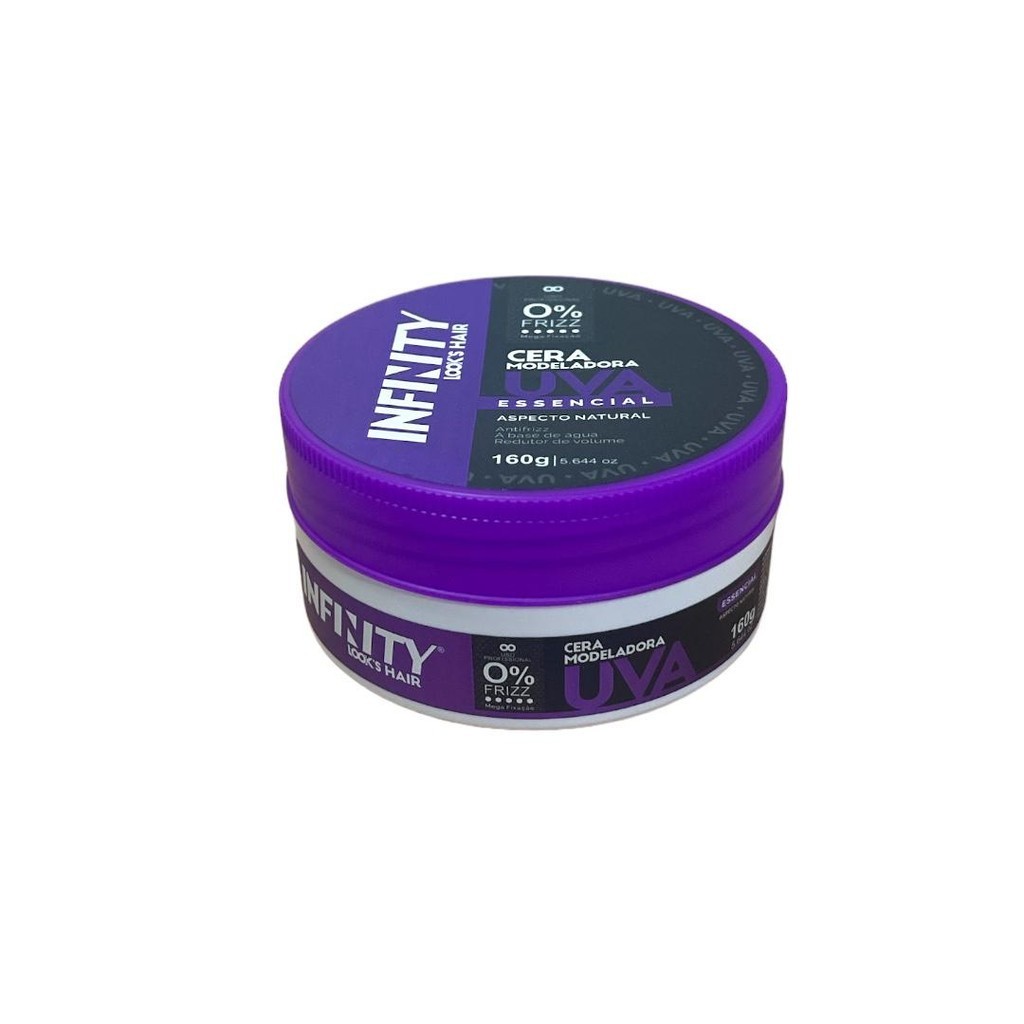 Pomada Cera Modeladora- Infinity Looks Hair 160gr | Shopee Brasil