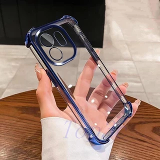 Capinha infinix Hot 50i De Telefone Transparente anti-Queda De Quatro Cantos SJDK