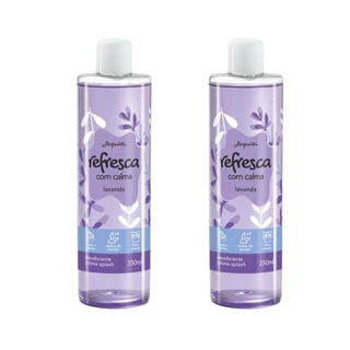 Kit 2 Desodorante Colônia Splash Refresca Calma 350ml - Jequiti