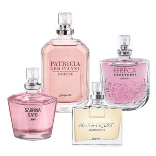 Combo Deo Colônia Celebridades Femininas 25ml Jequiti em Oferta na Shopee