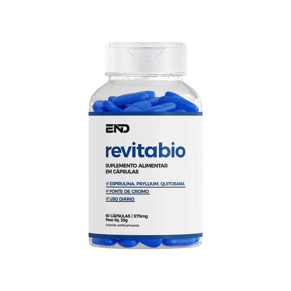RevitaBio Suplemento Alimentar Com 30 Cápsulas 500mg | Shopee Brasil