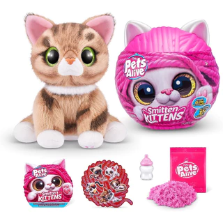 Brinquedo Gato WishLotus - Varinha Com Sino E Pelúcia Colorida 30cm
