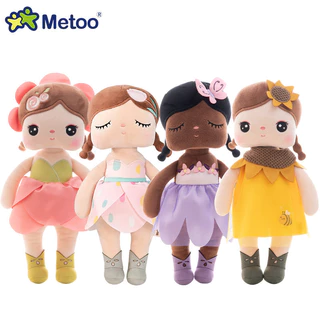 4 Pçs/Set Original Metoo Angela Rag Boneca De Pelúcia Crianças Meninas Presente De Aniversário