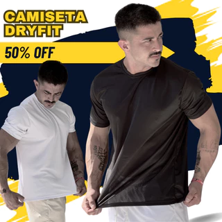 Camiseta Masculina de Alta Performance Dryfit para Corrida