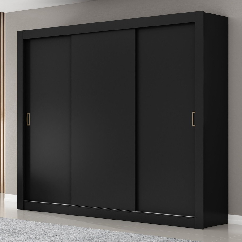 Guarda Roupa 3 Portas 4 Gavetas Serenity Yescasa